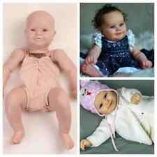 20" Realistic Reborn Baby Dolls DIY Kits Supply Unpainted Newborn Doll Replace