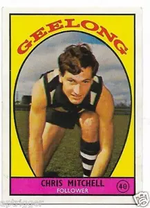 Chris Mitchell Geelong 1968 A Scanlens (40) # excelente # - Imagen 1 de 1