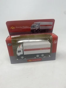 DAFFI Poczta Polska Model Truck Mercedes Benz 1:87 Scale Polish Post NEW RARE - Picture 1 of 7