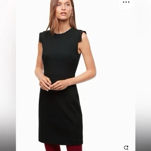 Vestido Aritzia Babaton sin mangas funda cóctel Etienne‎ negro 6 lbd - Imagen 1 de 10