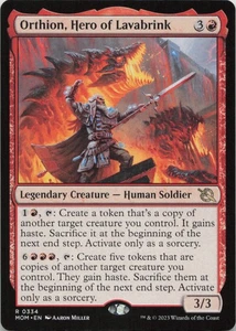 Orthion, Hero of Lavabrink R March of the Machine 334 LP-NM MTG - Bild 1 von 1