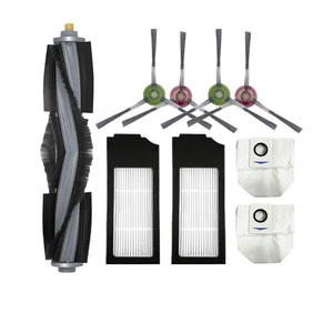 Bolsa de polvo de filtro de cepillo lateral principal para robot aspirador Ecovacs X1 Omni Turbo - Imagen 1 de 7