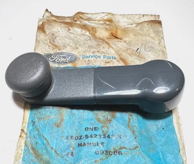 Genuine Ford Window Crank Handle Gray NOS E6DZ-5423342-B - Image 1 of 3