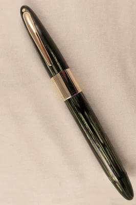 VINTAGE 1940s BIG SHEAFFER  VALIANT LIFETIME FOUNTAIN PEN ~ RESTORED VAC-FILLER! - Image 1 of 4