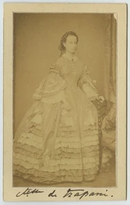 CDV 1860-70 Bernoud. Marie-Isabelle de Habsbourg-Toscane, comtesse de Trapani - Picture 1 of 2