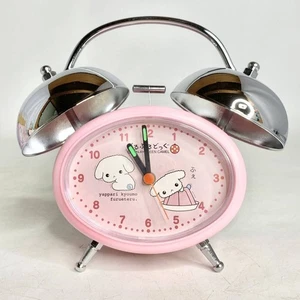San-X table clock BURUBURU BURUBU dog 2000s morning clock alarm near mint - Picture 1 of 6