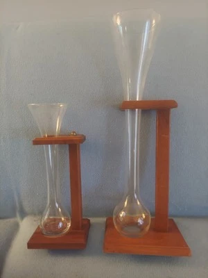 Hammacher Schlemmer Yard of Ale - 12 дюймов стекло и подставка и 18 дюймов стекло и стойка-штайн - Изображение 1 из 4