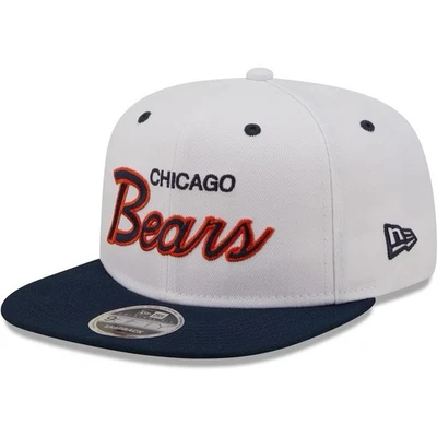 Кепка регулируемая бейсболка New Era Chicago Bears Throwback Script 9FIVE - Изображение 1 из 4