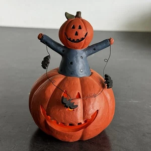 Blossom Bucket by Suzi Light Up Jack O Laterne Fledermäuse Halloween Deko - Bild 1 von 14