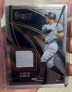 2020 Panini Select - Select Swatches Jersey Aaron Judge #SS-AJ Yankees - Picture 1 of 2