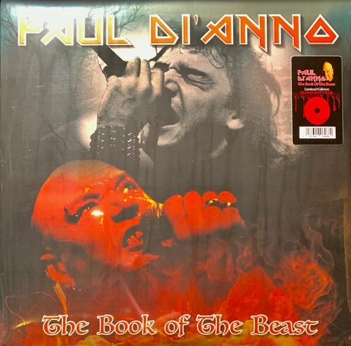 Paul Di'Anno - Book Of The Beast - Blood Red Vinyl [New Vinyl LP] Colored Vinyl, - Image 1 of 1