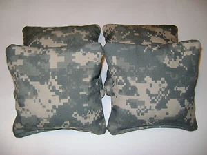 4 CORNHOLE DIGITAL CAMO BEAN BAG CORN HOLE BAGGO TAILGATE TOSS REGULATION - Picture 1 of 1