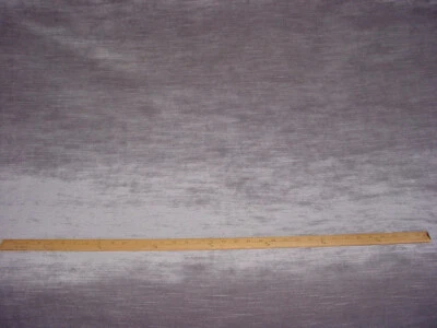 2-3/8Y Romo Kirkby K5055 Orion Swedish Grey Velvet Drapery Upholstery Fabric - Image 1 of 4
