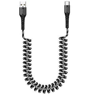 COILED Type USB C Cable Charger Cord for JBL Charge 5, 4, FLIP 6, FLIP 5 Speaker - Picture 1 of 8