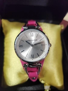 Reloj Pulsera Jules And James Mujer ROSA JJ1154 NUEVO CON ETIQUETAS Batería Nueva Incluida - Imagen 1 de 5