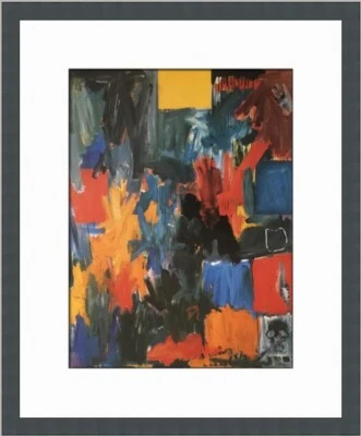 Impresión enmarcada personalizada Jasper Johns Arrive and Part Foto 1 de 2