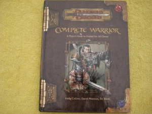Complete Warrior Dungeons & Dragons D20 1st printing 2003 Hardcover worn covers - Foto 1 di 9
