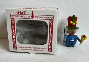 STEINBACH Alemania PREGONERO DE LA CIUDAD Espada Madera Árbol de Navidad Adorno Con ETIQUETA Y CAJA - Imagen 1 de 14