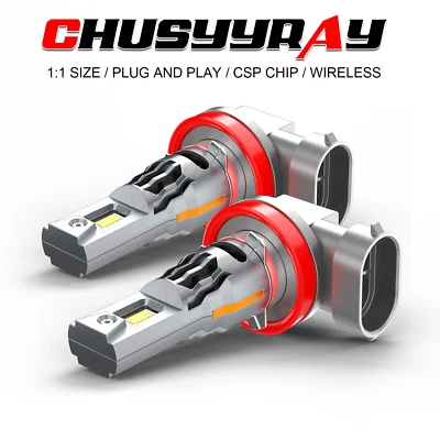 Kit de faros LED H11 blanco 6000K bombilla de haz bajo para LEXUS IS250 IS350 2006-2015 Foto 1 de 4