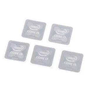 10th Generation Intel Core i9 i7 i5 i3 CPU Metal Sticker Laptop Logo Sticker_wf - Picture 1 of 16