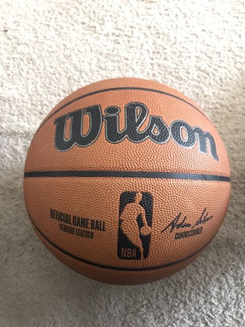 Mini Bola de Basquete Wilson nba Dribbler - Marrom em Promoção na