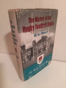 The History Of Rugby Football Union, O.L. Owen. 1955 1st Edition Hardback - Picture 1 of 7