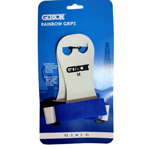 Gibson Rainbow Grips Gymnastics Uneven Bars Sz M Blue - Picture 1 of 2