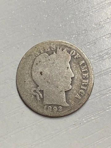 1892-O Barber Dime, Better Date, 1st year of issue, 99c Shipping Offer Cover