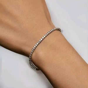 BRACCIALE CHARLES & COLVARD MOISSANITE 2,00 CARATI - Foto 1 di 4