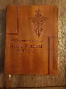 God's Wisdom for Today (MyDaily) - Leather Bound, by Hunt Johnny - Like New - Picture 1 of 20