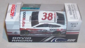1:64 ACTION 2018 #38 1000BULBS.COM FRONT ROW FORD FUSION DAVID RAGAN NIB - Picture 1 of 3
