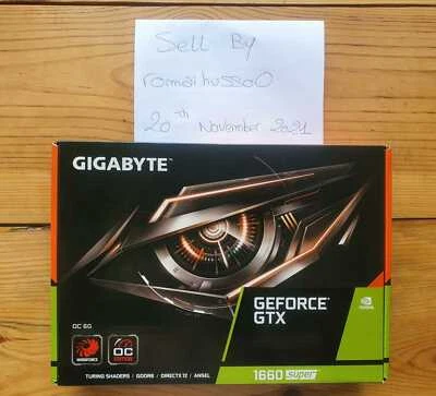 *NEW* GIGABYTE GeForce GTX 1660 SUPER GAMING GDDR6 - 6GB - SEALED, IN HAND - Image 1 of 4