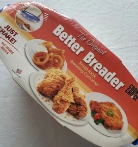 Better Breader Original Snap Lock Chaos Free Panade 3 Step Chefs Choice USA Neu - Bild 1 von 8
