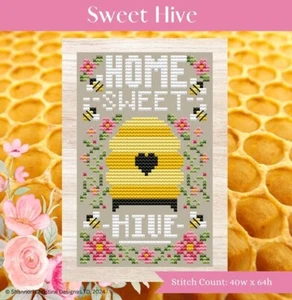 Tabla de punto de cruz contado de Shannon Christine Designs ~ Sweet Hive - Imagen 1 de 2
