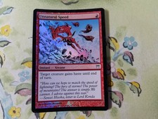 1x Unnatural Speed | FOIL | Champions of Kamigawa | MTG Magic The Gathering