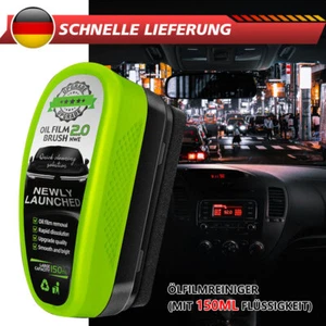 Multifunktionale Kfz-Ölfilm-Reinigungsbürste für Glas, Auto Ölfilmreiniger 150ML - Bild 1 von 15