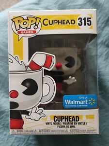 315 Cuphead Spilling Walmart Exclusive Funko Pop Vinyl