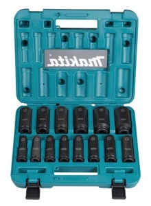 MAKITA E-16586 Steckschlüssel-Set 14 tlg. im Koffer für den Profihandwerker - Bild 1 von 7