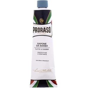 Proraso Shaving Cream in a Tube with Aloe and Vitamin E Blue 150 ml - Picture 1 of 2