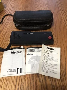 Vintage Vivitar 110EF Tele fügen Sie einfach Batterien und Film hinzu und fangen Sie an, Fotos zu machen’s - Bild 1 von 9