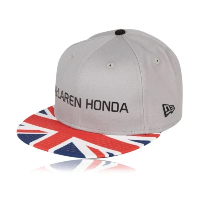 McLaren Honda Racing Flat Brim Cap - Formula 1 - British GP - Fernando Alonso - Image 1 of 4
