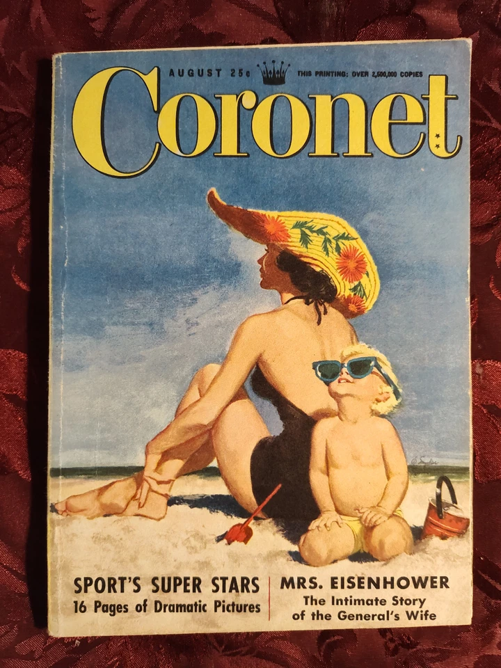 CORONET August 1951 Aug 51 WESLEY SNYDER BEN STAHL Women in History Sports Stars Foto 1 de 1