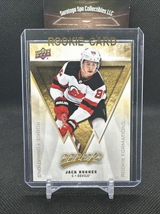 2019-20 Upper Deck MVP Rookie Formations Jack Hughes #RF-5 Rookie NJ Devils