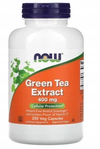 NOW Foods GREEN TEA EXTRACT 250kap GRÜNER TEE - Bild 1 von 1