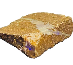 Australian Boulder Opal Raw Rough Stone Crystal Natural Slab Gem Matrix 4 Carat - Picture 1 of 8