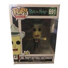 Funko POP! Rick & Morty - #691 Mr. Poopy Butthole Auctioneer - VAULTED