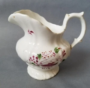 19th Century Staffordshire Pearlware Creamer, Flower Pattern, As Found - Picture 1 of 7