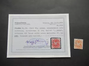 AD Preußen 1861 Nr. 15 Plattenfehler I Fotobefund Flemming BPP 300€ Katalogwert - Bild 1 von 4