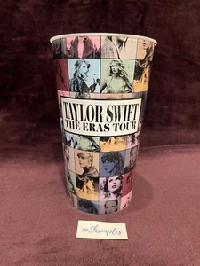 Taylor Swift The Era's Tour Movie AMC SODA CUP nuovo mai usato trasparente grande - Foto 1 di 6