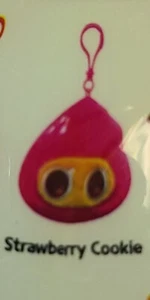 Cookie Run Kingdom 3" Mystery Plush Backpack Bag Clip - Strawberry Cookie - Picture 1 of 9